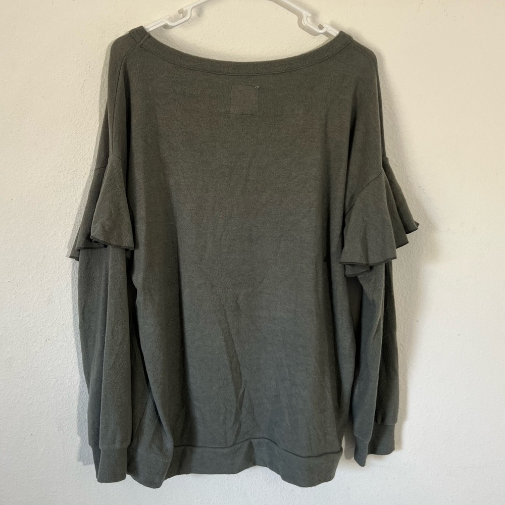 Chaser Ruffle Sweatshirt - Picture 4 of 8